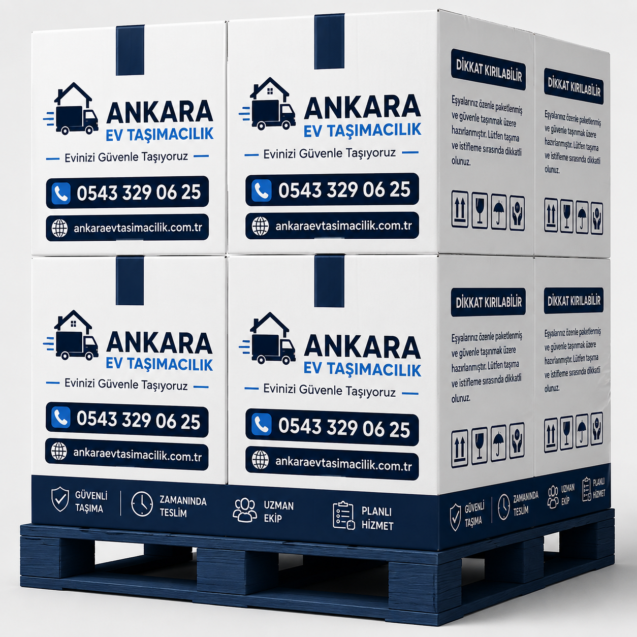 Ankara Ev Taşımacılık kurumsal taşıma ekipmanları